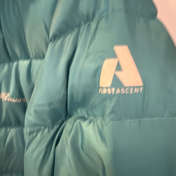 Eddie Bauer Women's Downlight 2.0 Hooded Puffer Jacket Meridian Blue Medium TALL - Picture 7 of 15